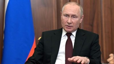 Putin über Ukraine: „Marionetten-Regime“ und „Genozid“