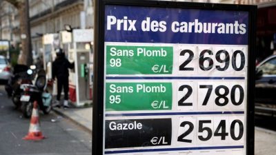 Frankreich: Experte erwartet Verdopplung der Kraftstoffpreise bis Jahresende
