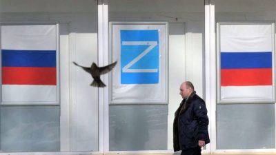 Niedersachsen geht gegen russisches „Z“-Symbol vor
