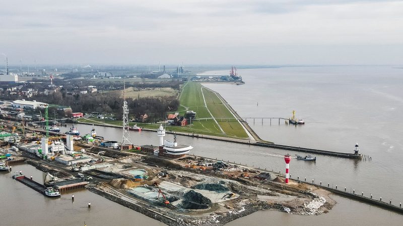 Der Hafen in Brunsbüttel an der Nordsee ist als Standort für ein neues LNG-Terminal im Gespräch.