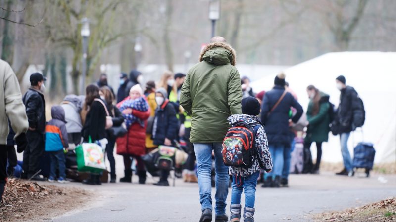Aus der Ukraine sind bereits Zehntausende Flüchtlinge nach Deutschland gekommen.