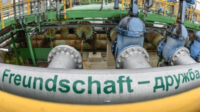 Russisches Öl kommt über Druschba-Pipeline auch wieder in Tschechien an