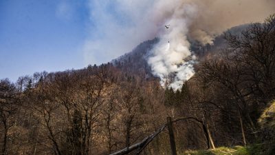 Waldbrand im Tessin weitet sich aus