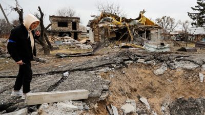 Nach Luftangriffen im Norden der Ukraine vier Dörfer evakuiert