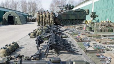 186 Millionen Euro: Rüstungsexporte vom Bund an Ukraine