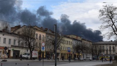Tote bei Angriffen auf westukrainische Stadt Lwiw