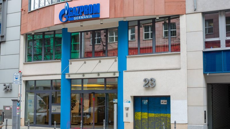 Die Gazprom Germania-Zentrale in Berlin.