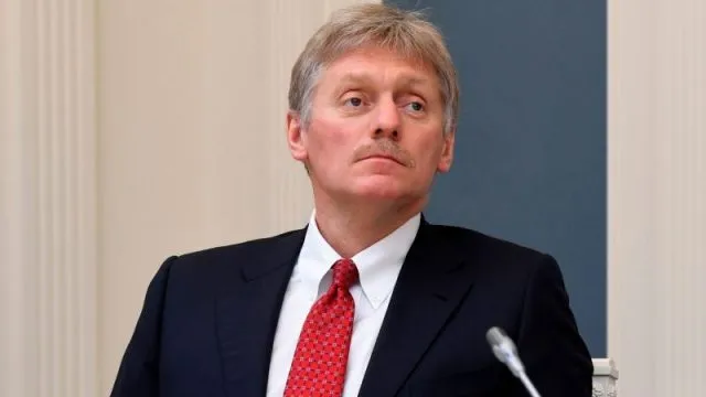 Dmitri Peskow, Sprecher des russischen Präsidenten Putin, nimmt an einer Videokonferenz teil.