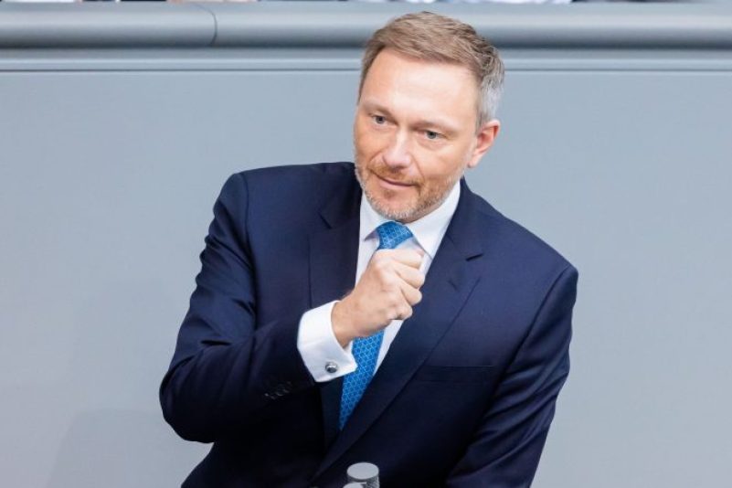 «Mehr Geld für Bürger und Bürgerinnen im Portemonnaie»: Christian Lindner.