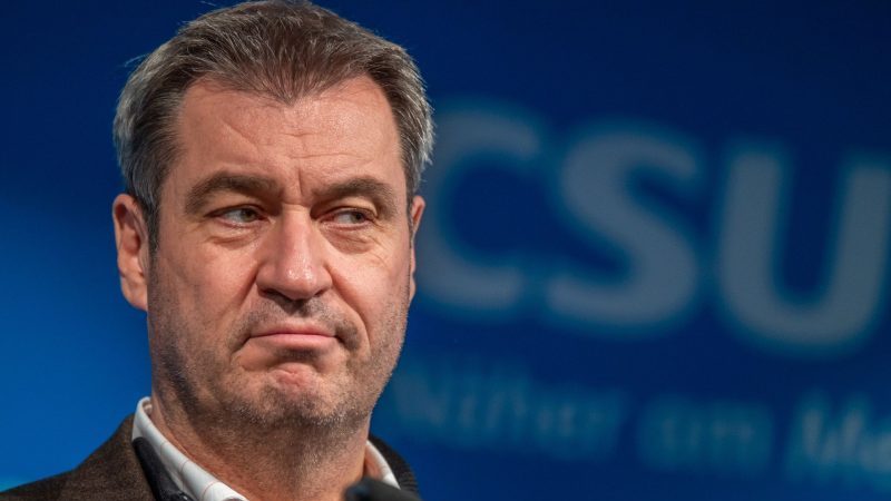 CSU-Vorsitzender Markus Söder will nur noch «für Bayern im Einsatz» sein.