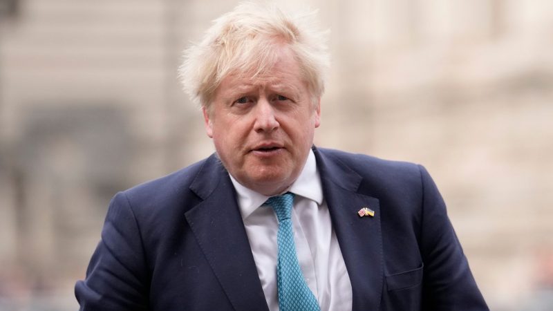 Boris Johnson, Premierminister von Großbritannien, steht wegen «Partygate» unter Druck.