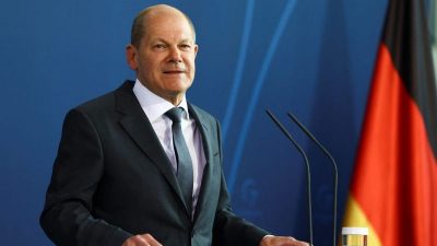 Bundeskanzler Scholz sieht Deutschland als Vorreiter bei Waffenlieferungen