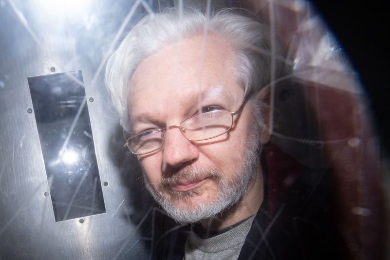 Wikileaks-Gründer Julian Assange droht die Auslieferung an die USA (Archivbild).