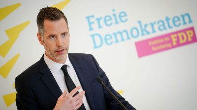 FDP-Fraktionschef Dürr gegen Corona-„Zwangsisolation“
