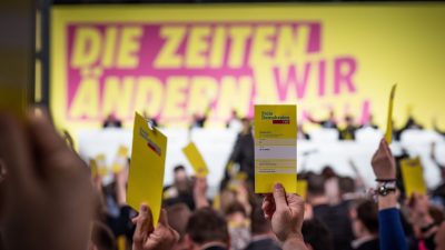 FDP sucht Ukraine-Kurs – Jubel für „Eiserne Lady“ der Partei