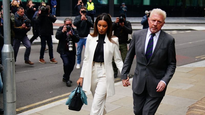 Boris Becker in London zu zweieinhalb Jahren Haft verurteilt
