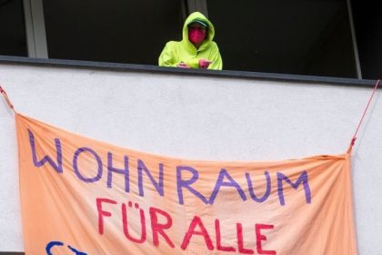 Polizei räumt besetztes Hostel in Berlin-Mitte