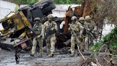 Selenskyj: Russland kontrolliert nun ein Fünftel der Ukraine