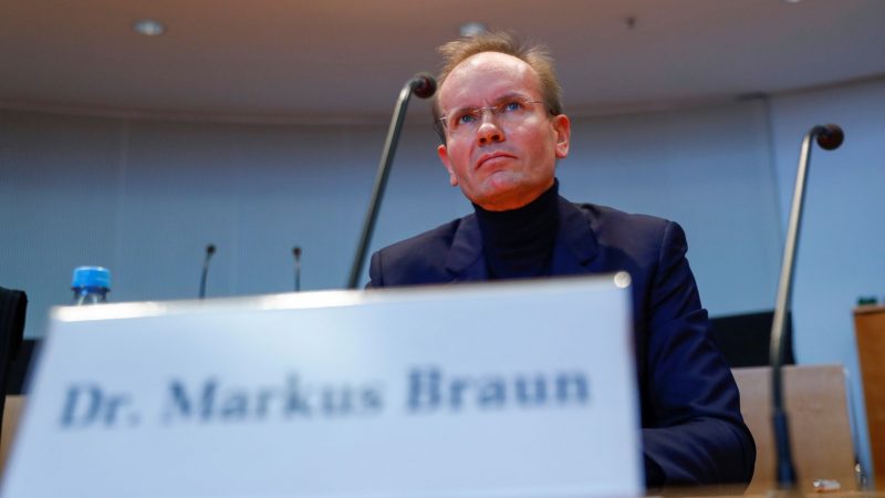 Der ehemalige Vorstandsvorsitzende von Wirecard, Markus Braun, im Herbst 2020 vor dem Wirecard-Untersuchungsausschuss des Bundestages.