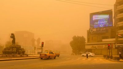 Sandstürme im Irak: Ein Toter und Tausende mit Atembeschwerden