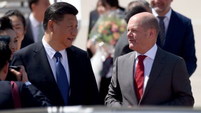 Grünen- und FDP-Politiker: Scholz soll Konfliktthemen bei China-Reise ansprechen