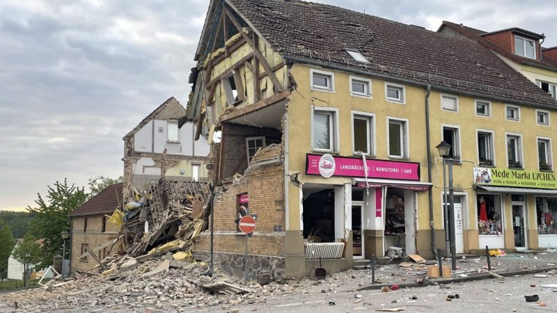 In einer Bäckerei in Lychen  hat es eine heftige Explosion gegeben.