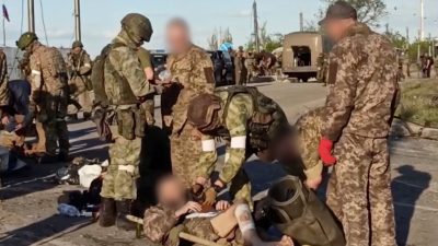Selenskyj: Russische Soldaten wollen Druck in Donbass erhöhen