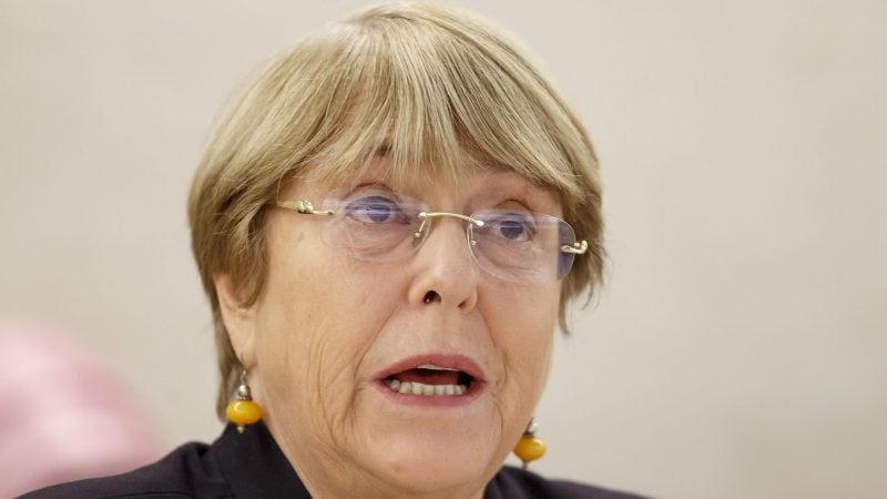 Die UN-Hochkommissarin für Menschenrechte, Michelle Bachelet, reist nach China.