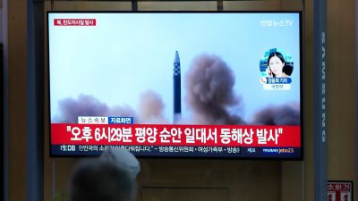 Südkorea: Nordkorea testet offenbar Interkontinentalrakete
