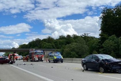 58-Jähriger stirbt bei Unfall durch Unwetter auf Autobahn 6