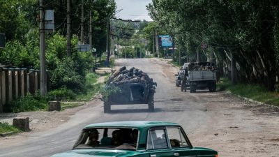 Pro-russische Kämpfer: Lyssytschansk ist vollständig eingekreist