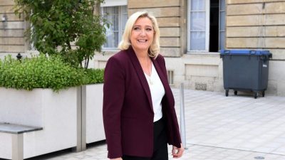Umfragen: Le Pen liegt in Stichwahl für Präsidentschaft knapp vorn