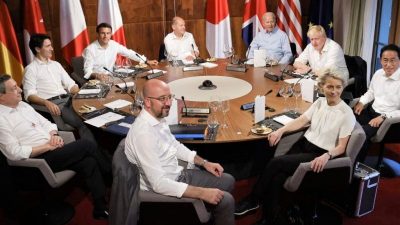 Russland soll für „Kosten seines Krieges aufkommen“ – G7 verhängen neue Sanktionen