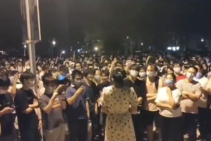 Erneut Studentenproteste in China