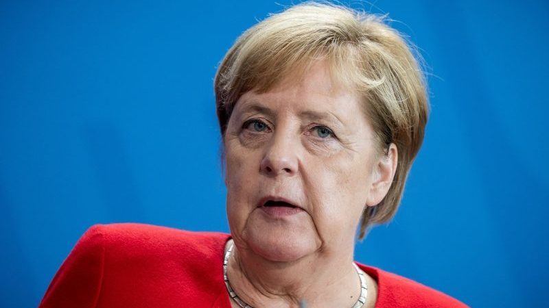 «Niemals sollten wir Frieden und Freiheit selbstverständlich nehmen», so Merkel. (Archivbild)