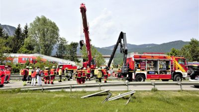 Mehrere Tote bei Zugunglück in Garmisch-Partenkirchen