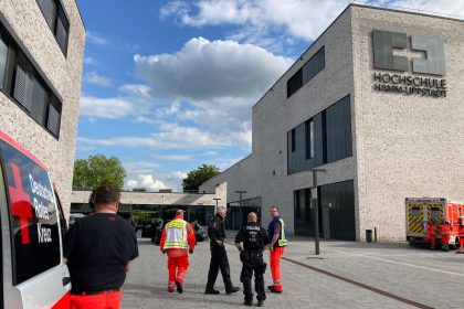 Messerangriff in Hochschule – Verdächtiger wird untersucht