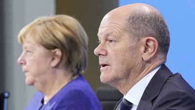 Scholz verteidigt Merkels Russland-Politik – teilweise