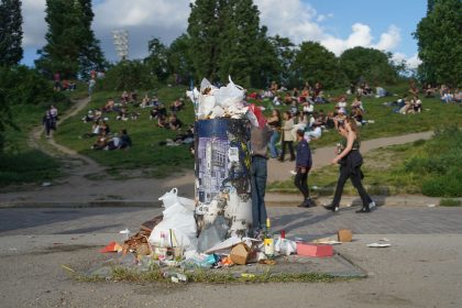 Warum vermüllen unsere Parks?