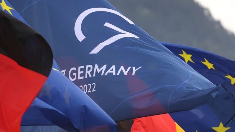 Der G7-Gipfel findet vom 26. bis 28. Juni 2022 auf Schloss Elmau statt.