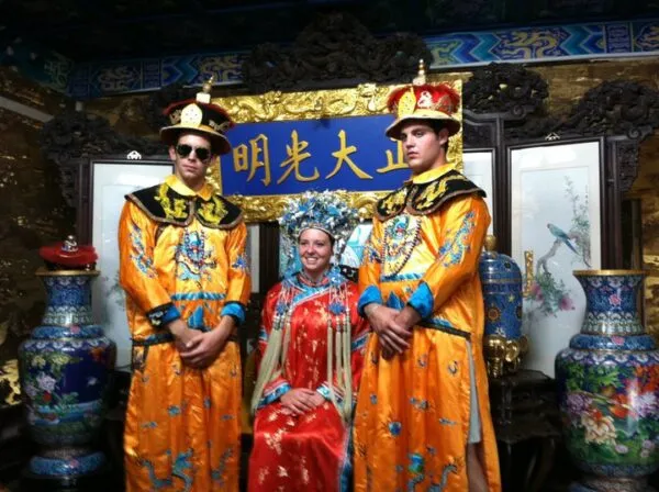 Alex Farley in Peking