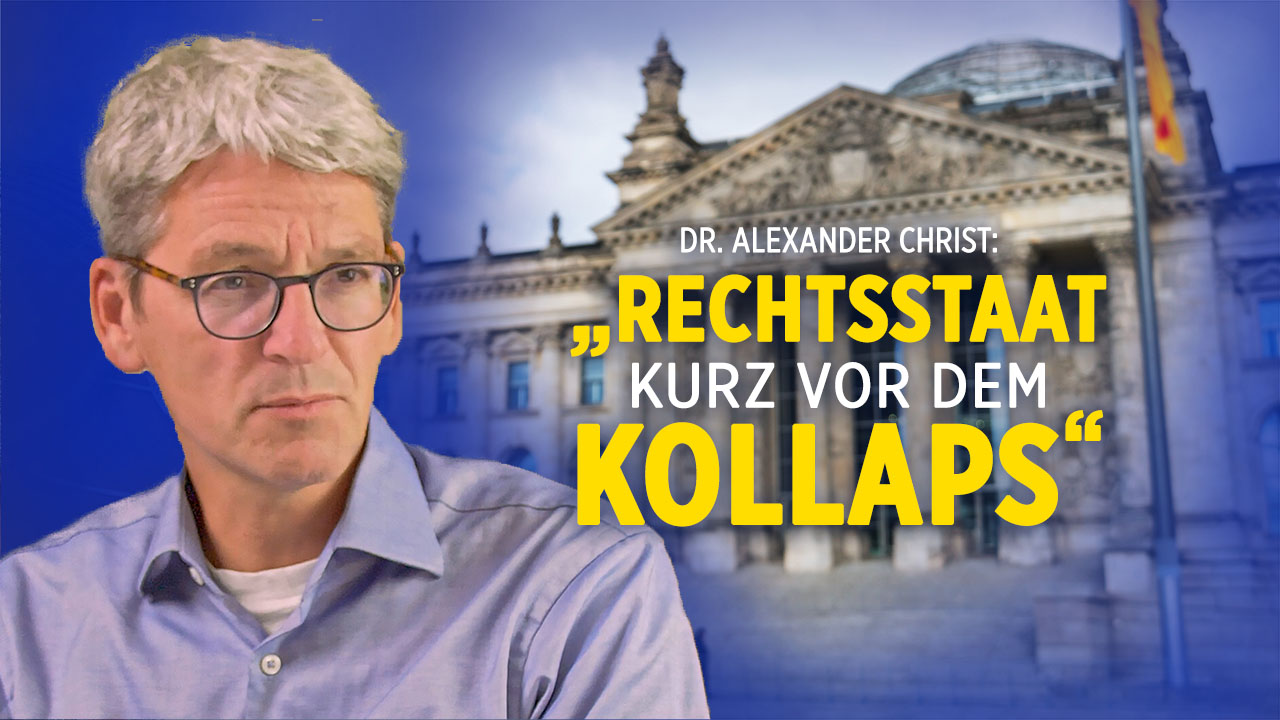 Dr. Alexander Christ: „Wo Recht zu Unrecht wird, wird Menschlichkeit zur Pflicht“