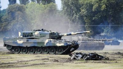 Rheinmetall liefert Leopard-2-Panzer in Ukraine-Ringtausch an Tschechien