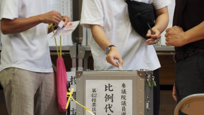 Oberhauswahl beginnt nach Attentat auf Japans Ex-Premier Abe