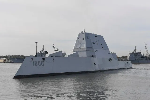 Opfer der Drohnen: USS Zumwalt