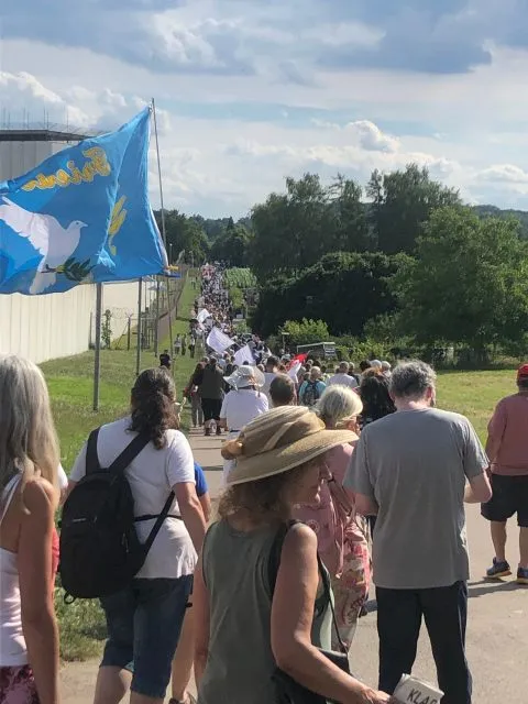 Demonstration für Ballweg