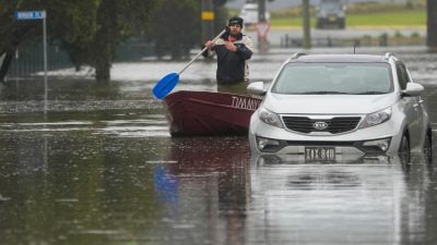 Stromausfälle und weitere Evakuierungen wegen Hochwasser in Australien