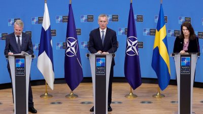 Bundestag entscheidet am Freitag über NATO-Aufnahme Finnlands und Schwedens