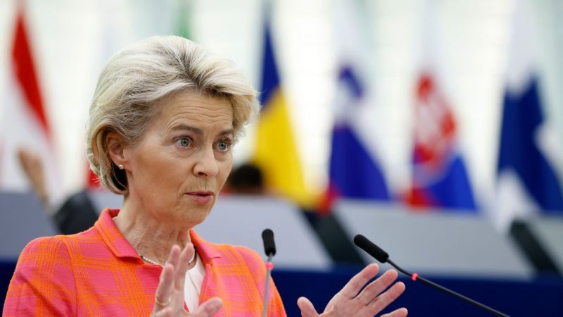 Ursula von der Leyen, Präsidentin der Europäischen Kommission.