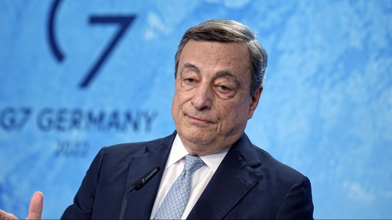 Der Premierminister von Italien: Mario Draghi.